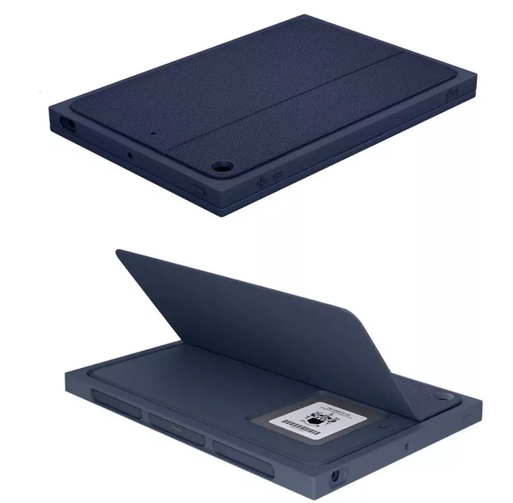 New Logitech Rugged Combo 2 Keyboard Case for iPad 5 & 6 Gen 9.7" Navy Blue